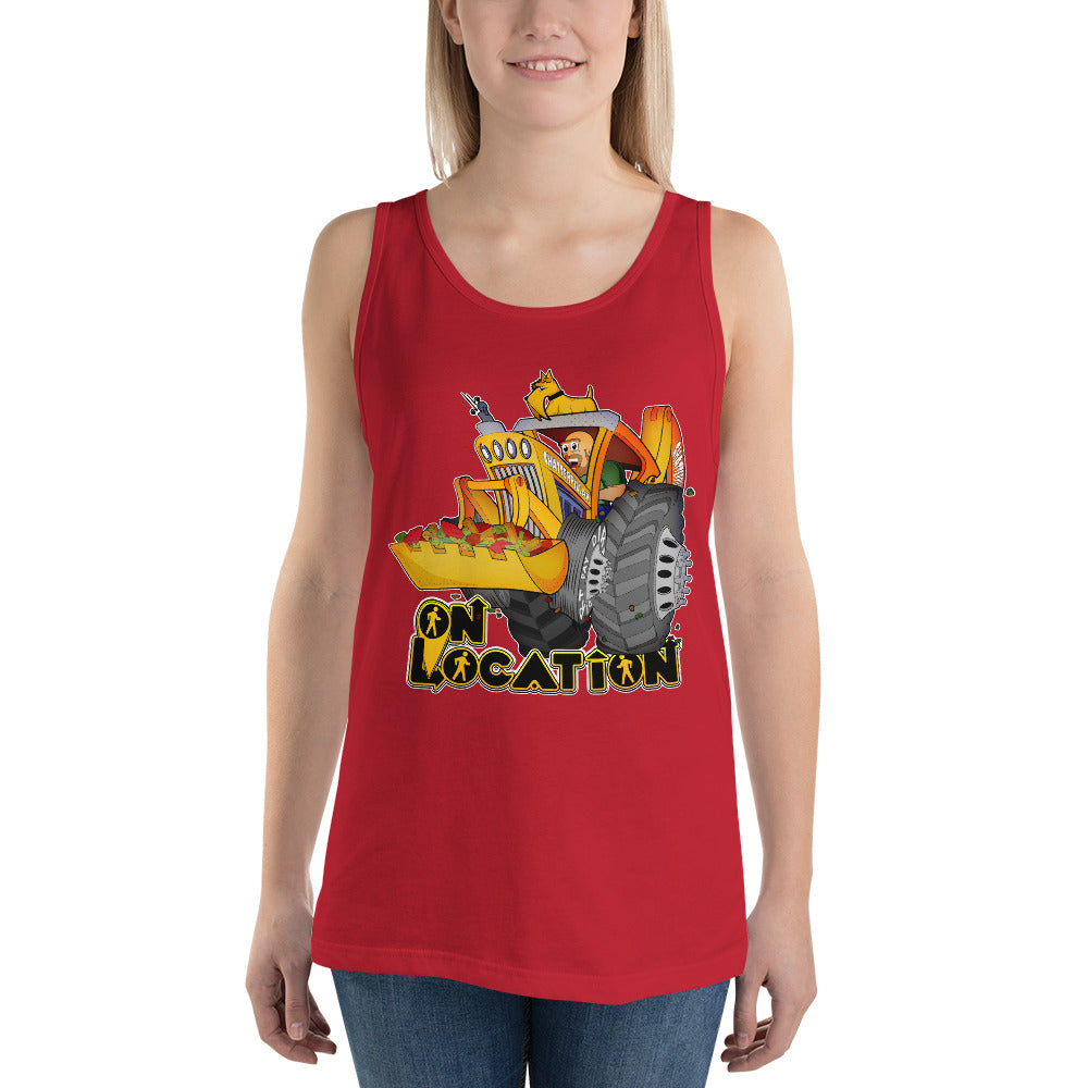 Plush Diamond Mining Unisex Tank Top (multiple colors)