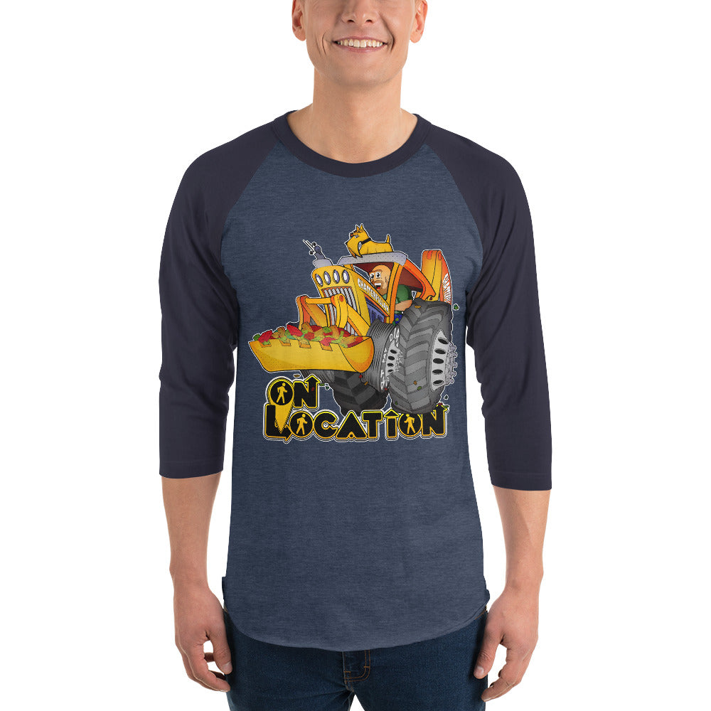 Plush Diamond Mining Raglan Shirt