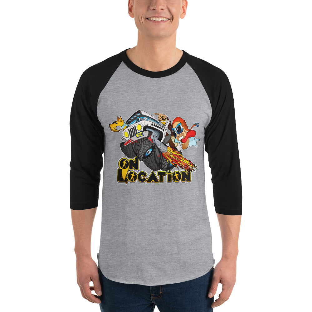 4x4 Rock Crawling Raglan Shirt