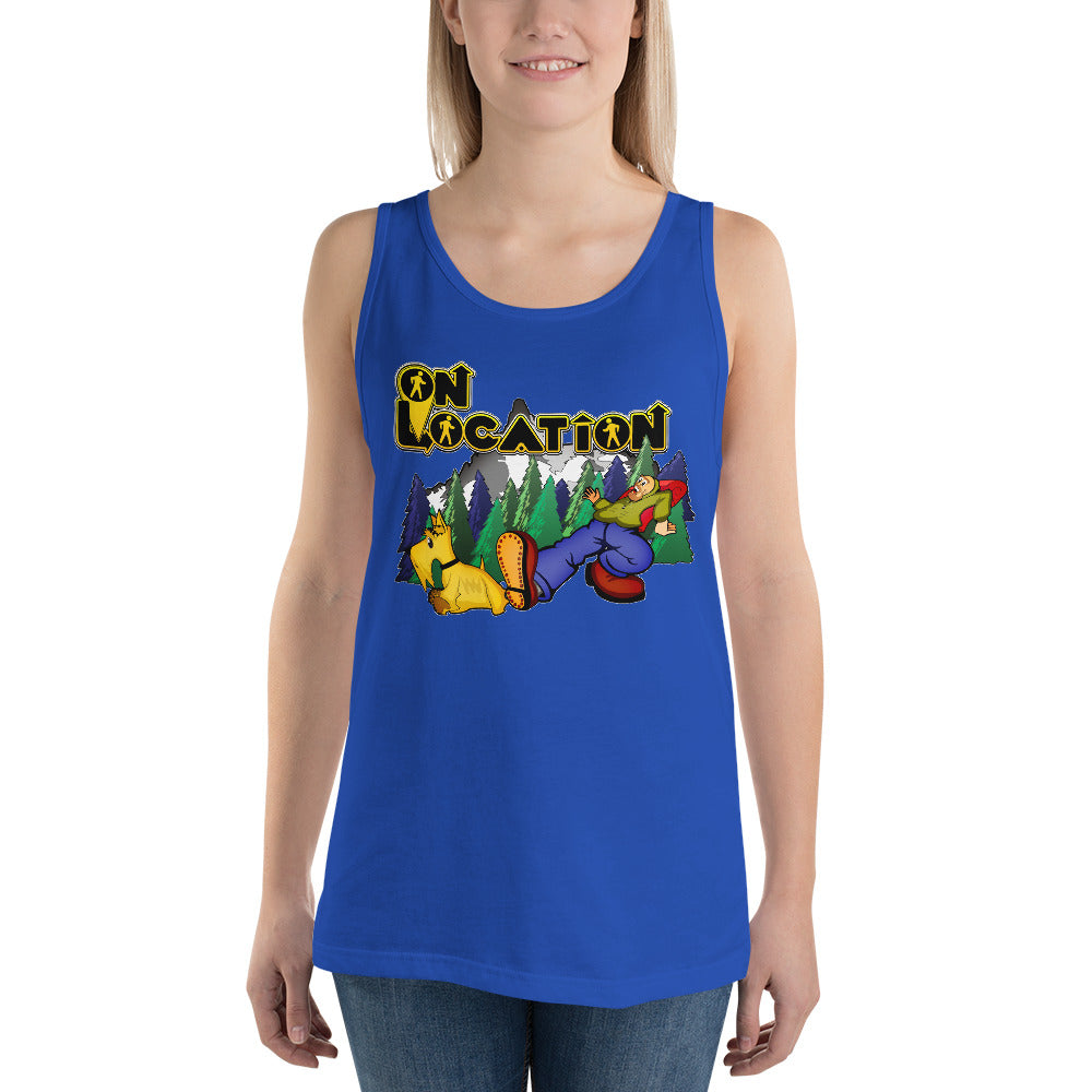 Keep On Hiking Unisex Tank Top (multiple colors)