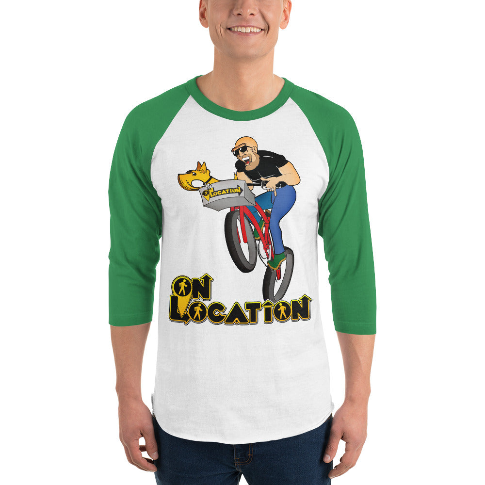 Mountain Biking Raglan Shirt