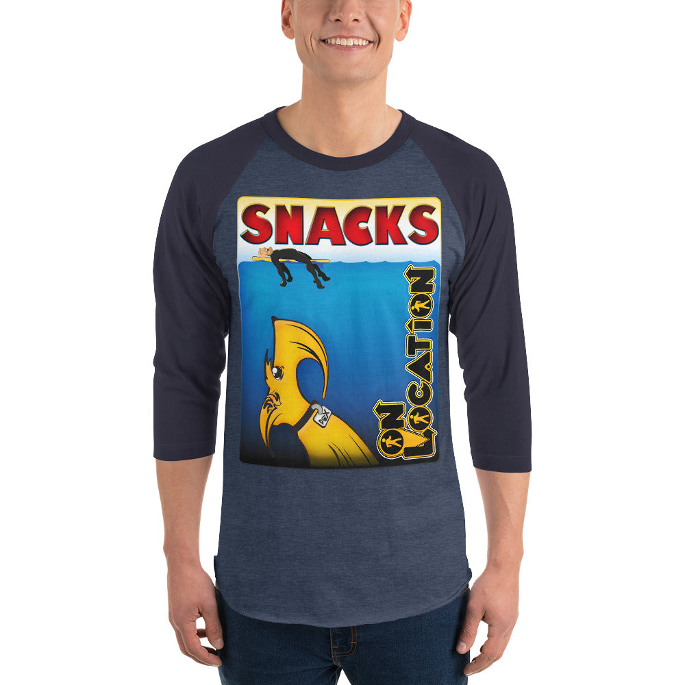 Cold Water Surfing Raglan Shirt