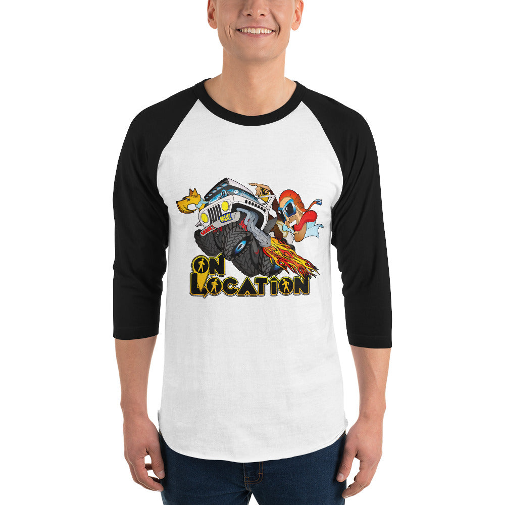 4x4 Rock Crawling Raglan Shirt