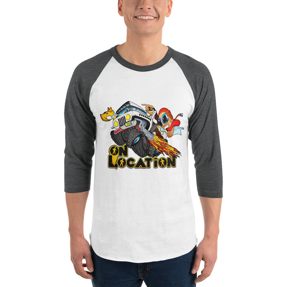 4x4 Rock Crawling Raglan Shirt