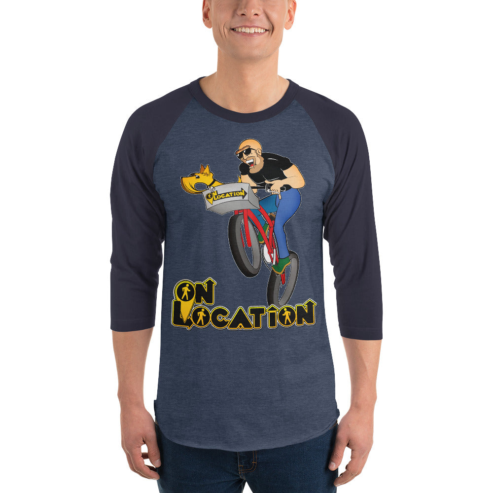 Mountain Biking Raglan Shirt