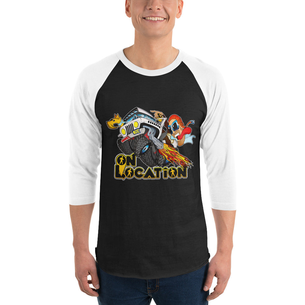4x4 Rock Crawling Raglan Shirt