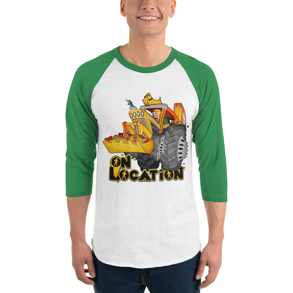 Plush Diamond Mining Raglan Shirt