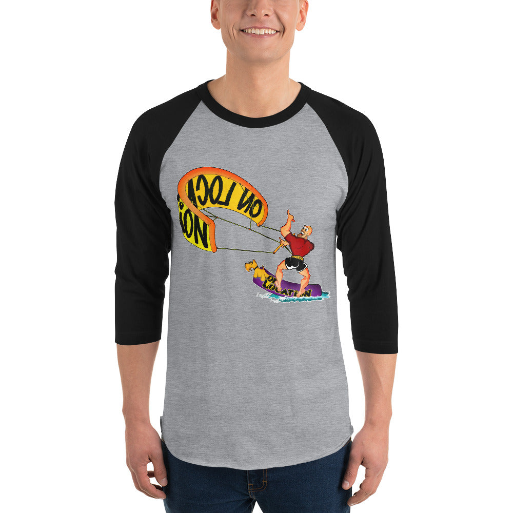 Kiteboarding Raglan Shirt