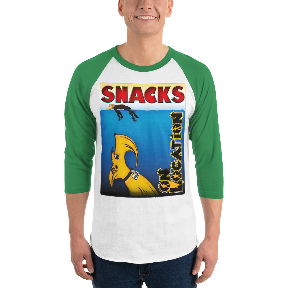 Cold Water Surfing Raglan Shirt