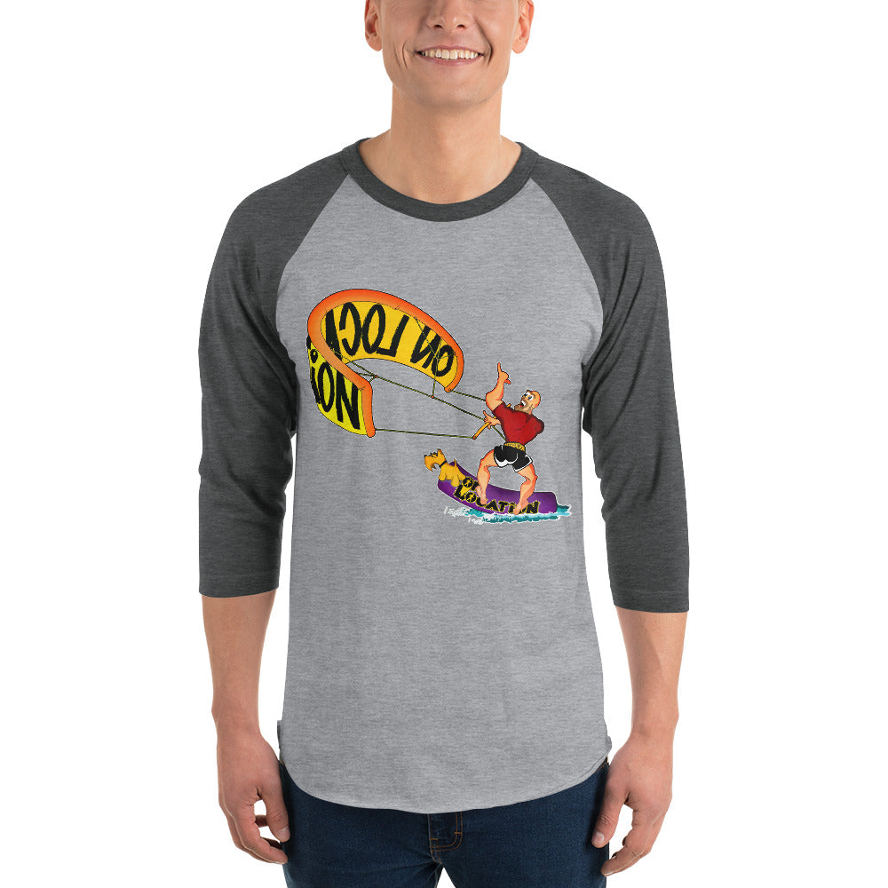 Kiteboarding Raglan Shirt