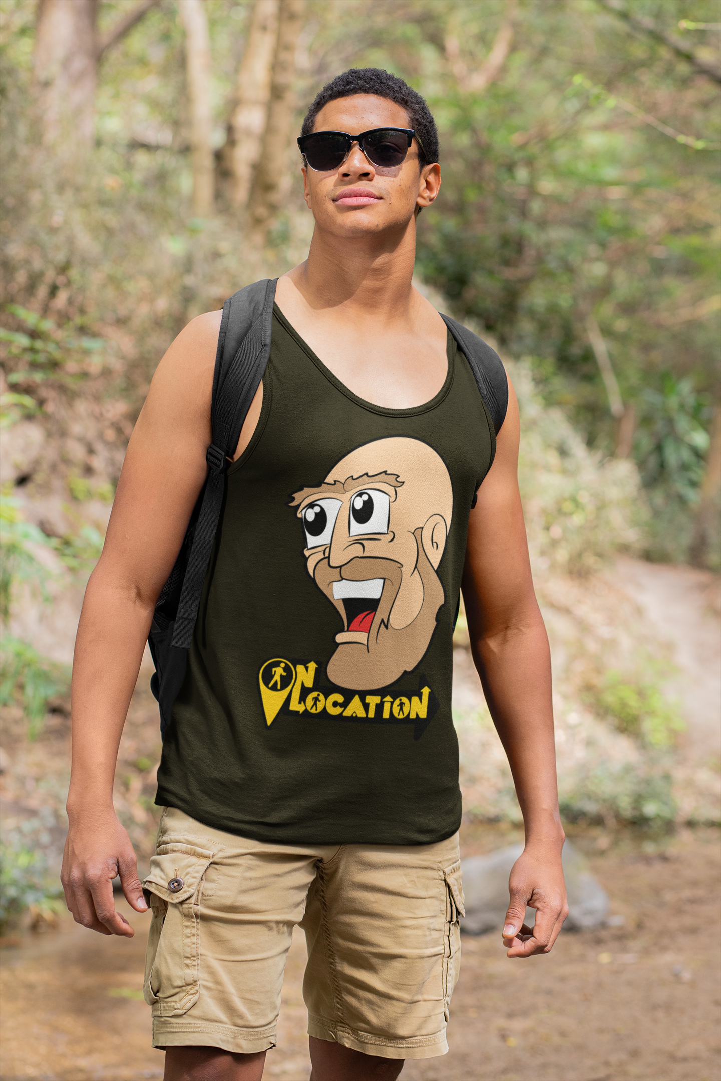 Sterling Face Tank Top
