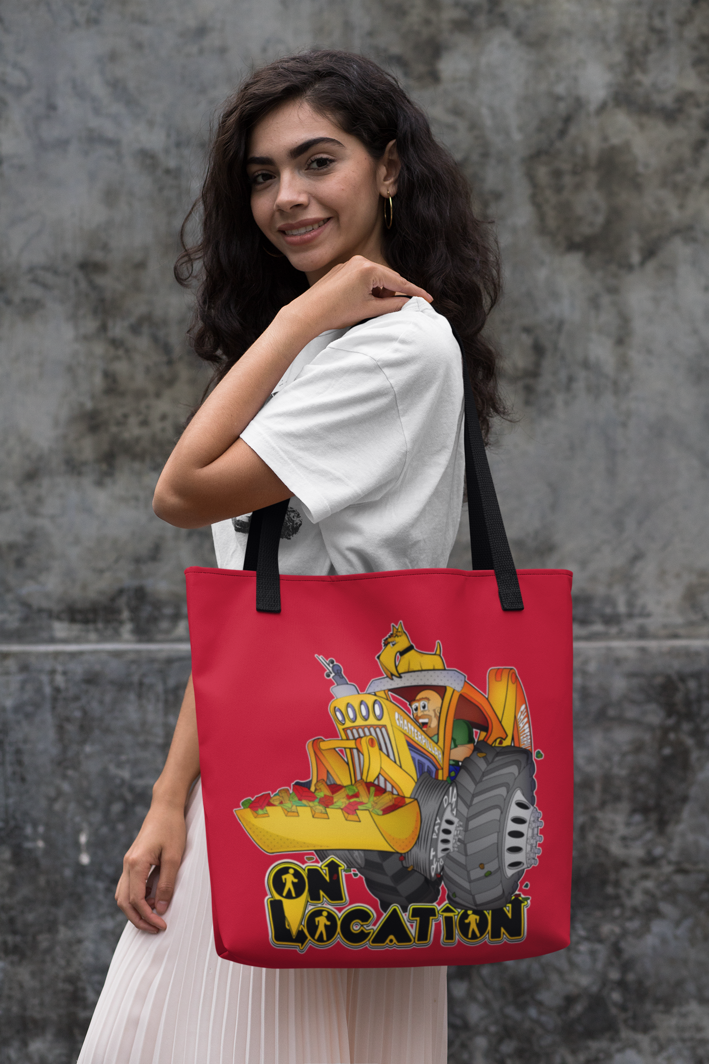 Plush Diamond Mining Tote