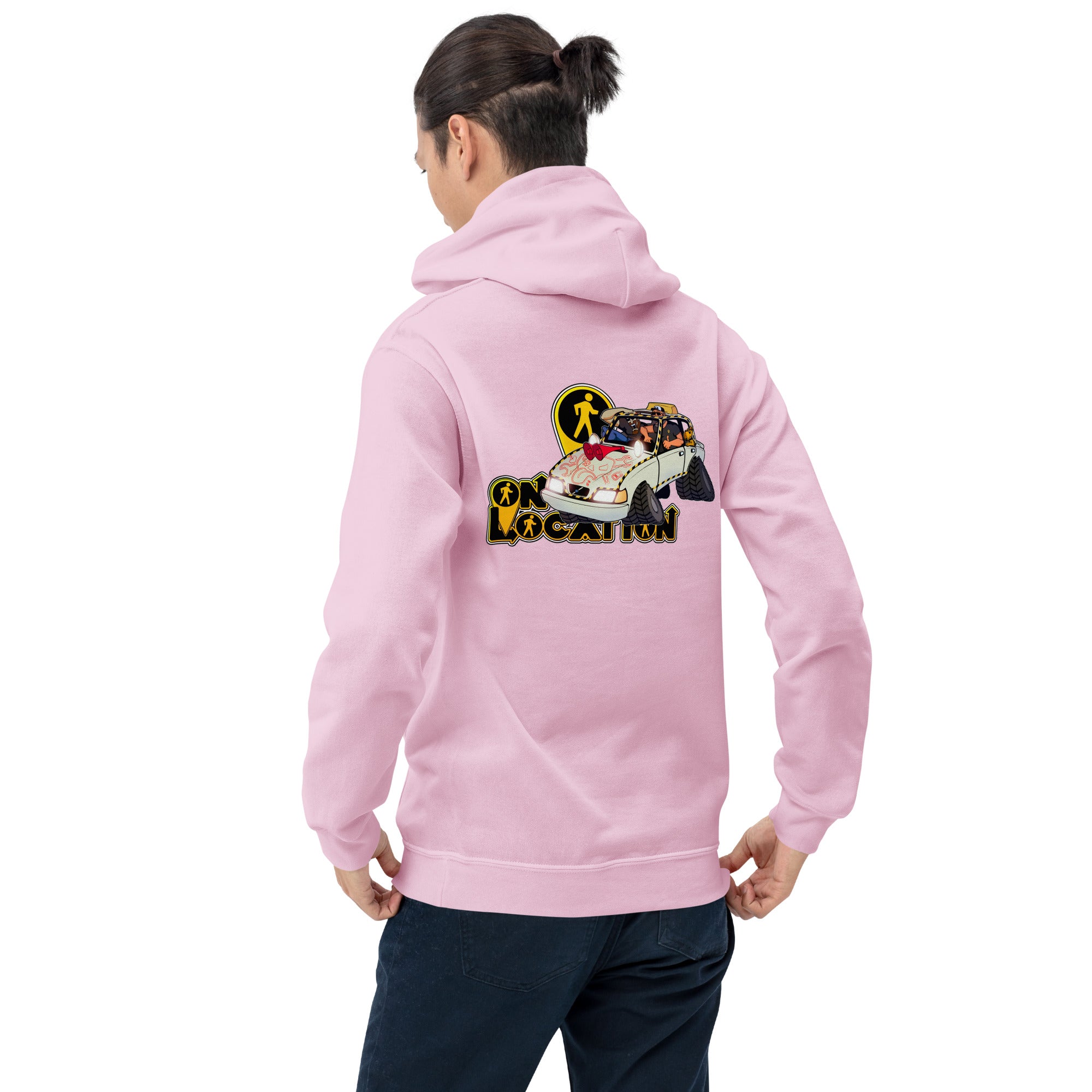 Navigation Driving Challenge Unisex Hoodie - Back Graphic (multiple colors)