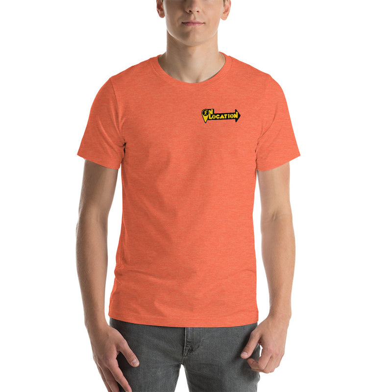 Cold Water Surfing Unisex Shirt - Back Graphic (multiple colors)