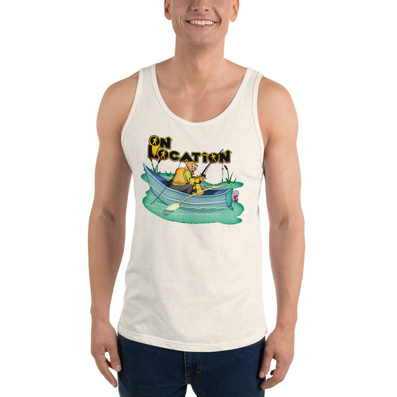 Fishing Unisex Tank Top (multiple colors)