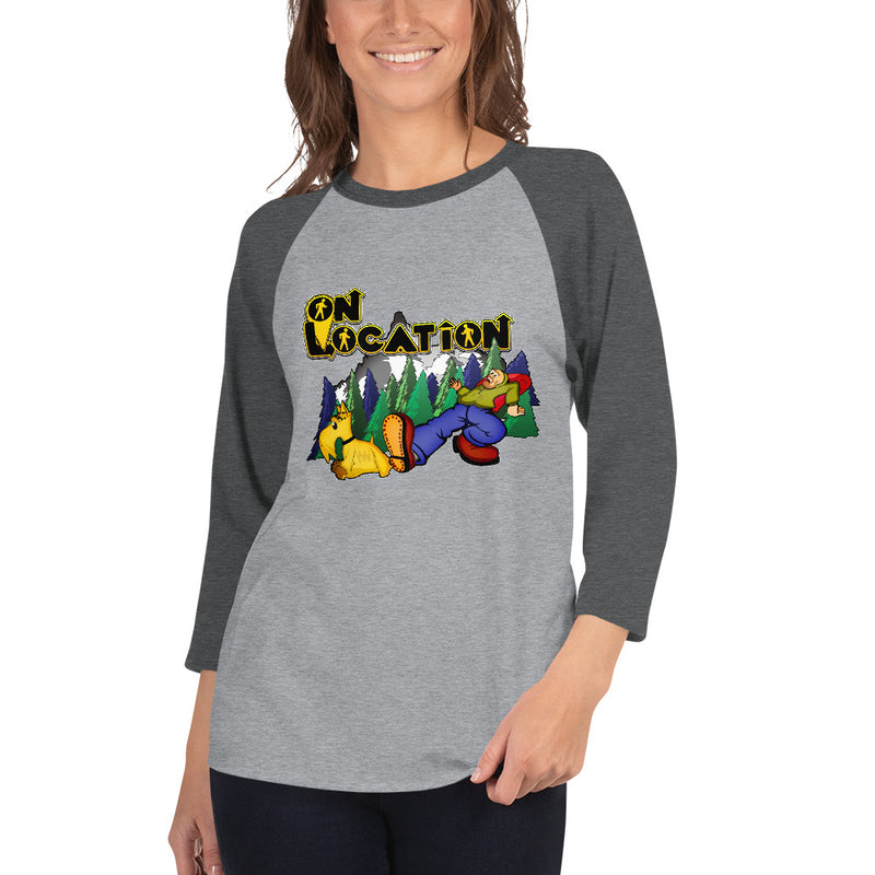 Keep On Hiking Unisex Raglan Shirt (multiple colors)