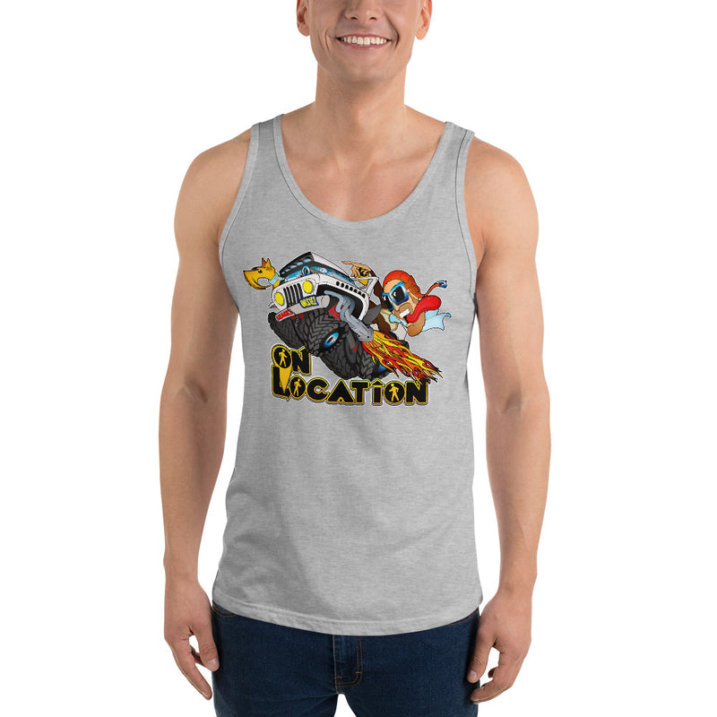 4x4 Rock Crawling Unisex Tank Top (multiple colors)