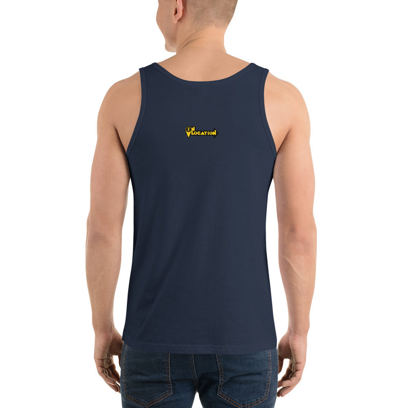 Mountain Biking Unisex Tank Top (multiple colors)
