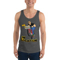Mountain Biking Unisex Tank Top (multiple colors)