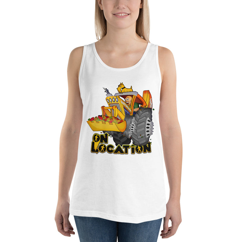 Plush Diamond Mining Unisex Tank Top (multiple colors)