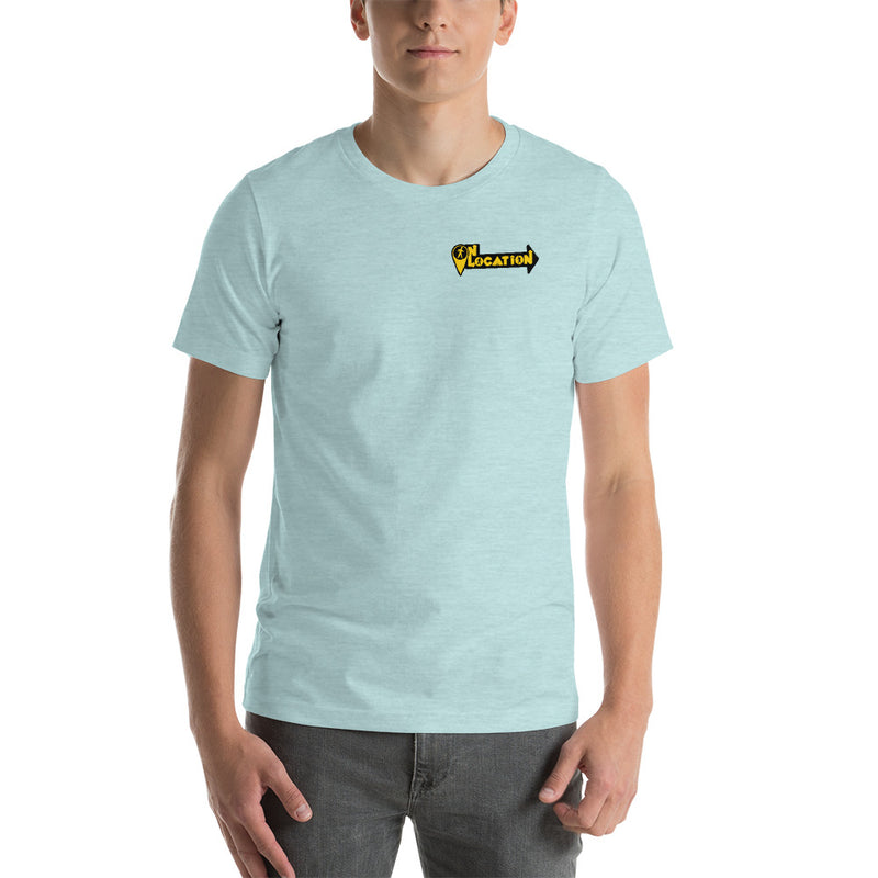Cold Water Surfing Unisex Shirt - Back Graphic (multiple colors)
