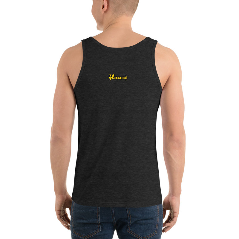 Mountain Biking Unisex Tank Top (multiple colors)