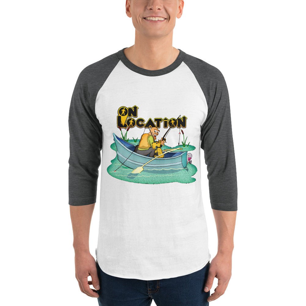 Fishing Unisex Raglan Shirt (multiple colors)