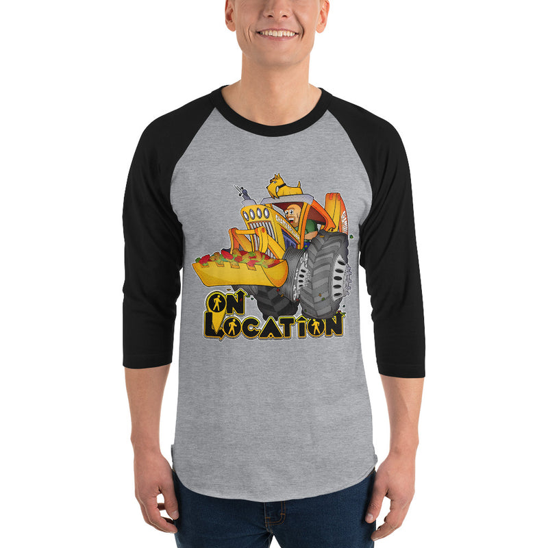 Plush Diamond Mining Unisex Raglan Shirt (multiple colors)