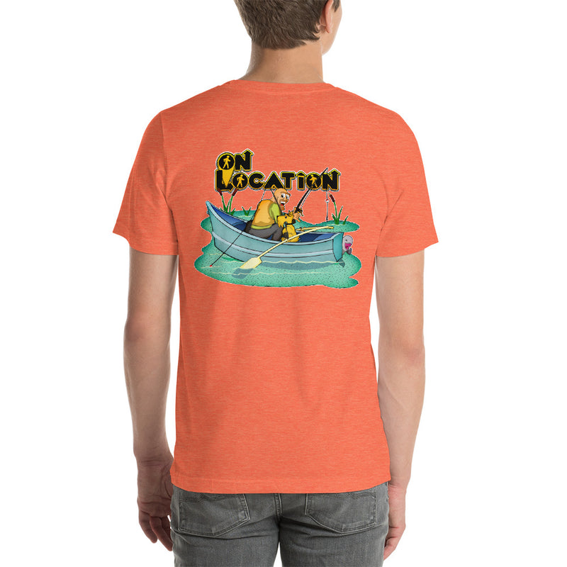 Fishing Unisex Shirt - Back Graphic (multiple colors)