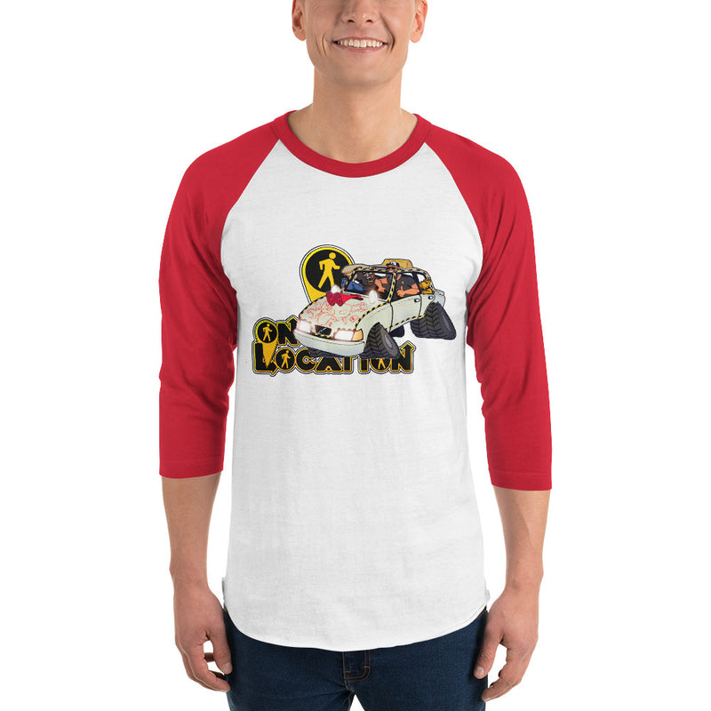 Navigation Driving Challenge Unisex Raglan Shirt (multiple colors)