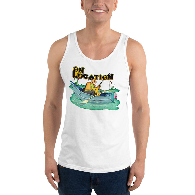Fishing Unisex Tank Top (multiple colors)