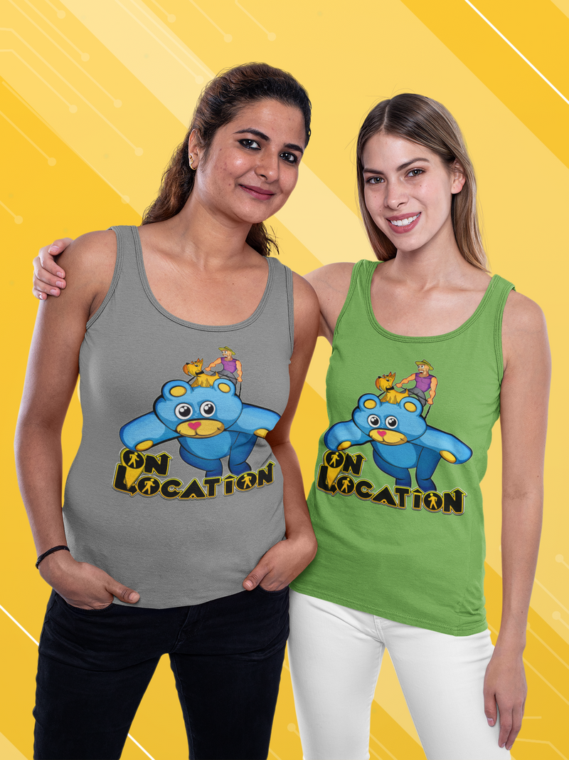 Kite Flying Unisex Tank Top (multiple colors)